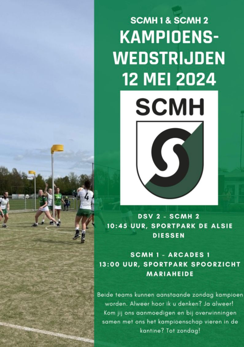 Kampioenswedstrijden 12 mei
