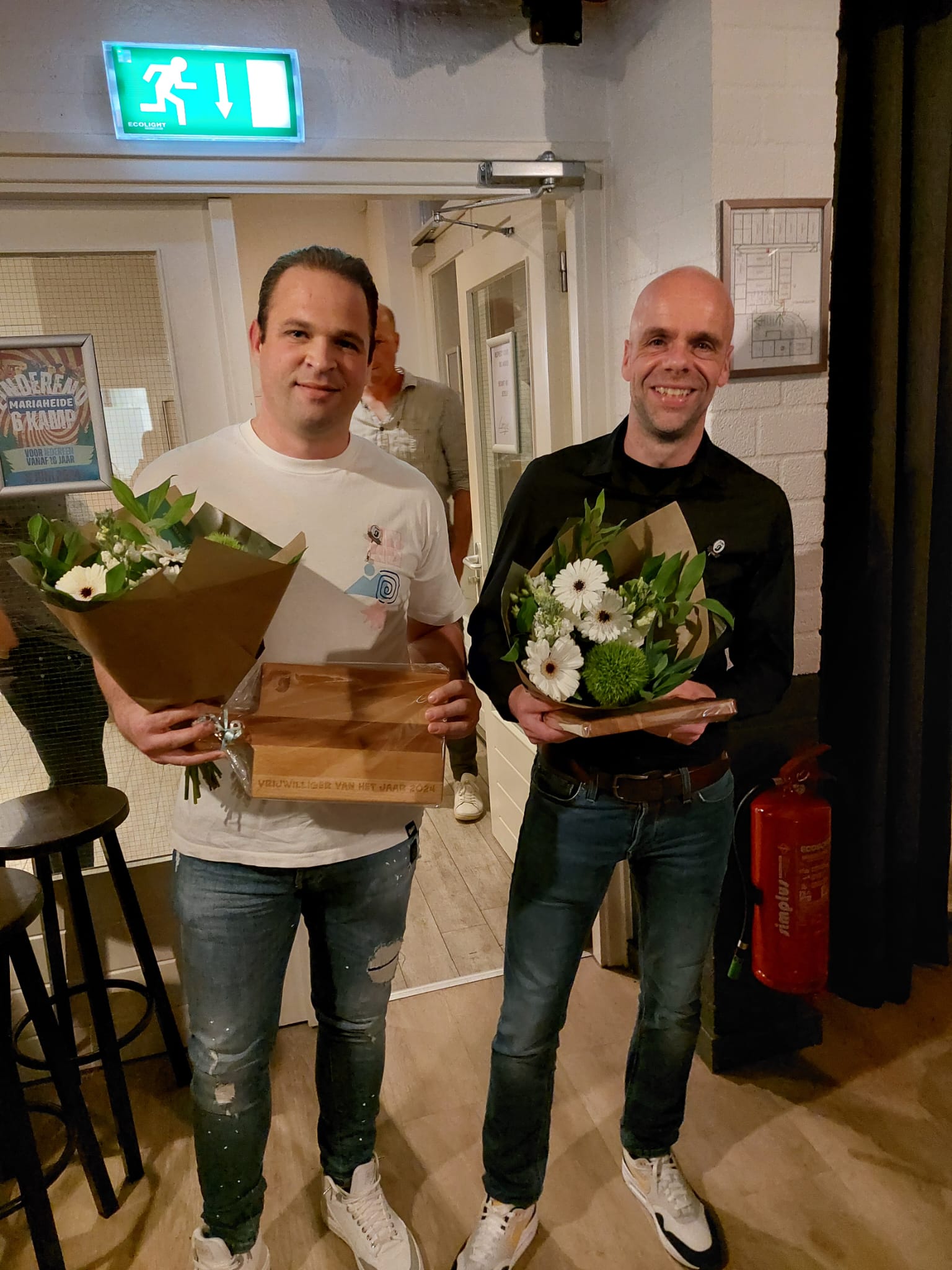 Martijn en Erwin vrijwilligers van het jaar